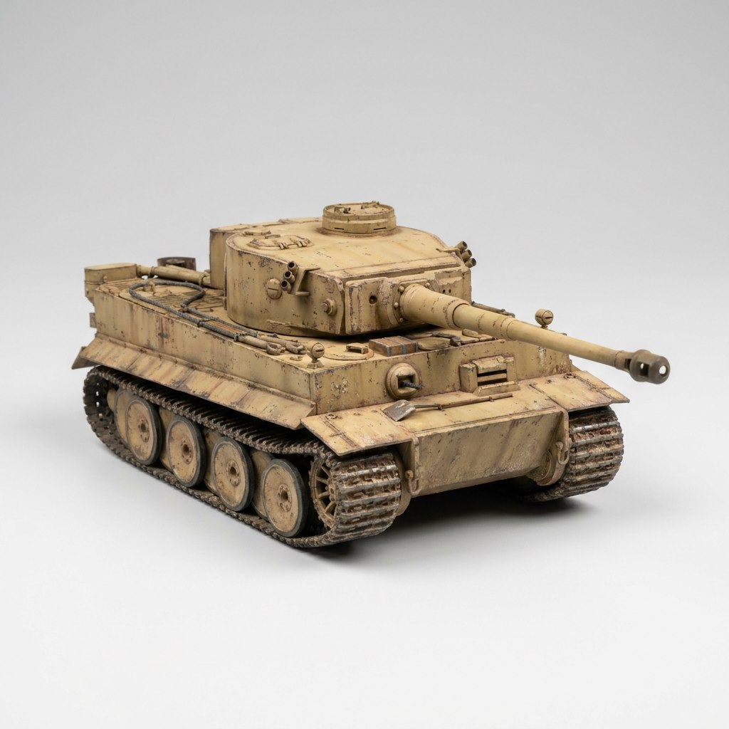 Carro Tiger I Afrika Korps 1:35 (Kit)
